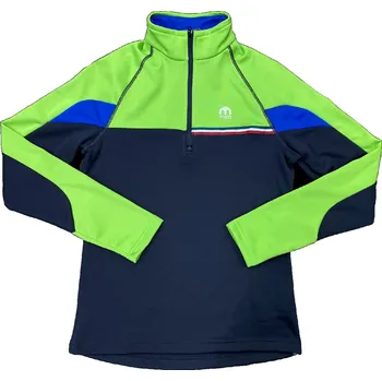 MICO MAN HALF NECK ZIP SHIRT Antracite Velikost: XXL