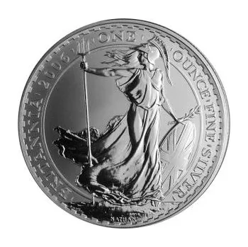 1 unce stříbrná mince Britannia 2006