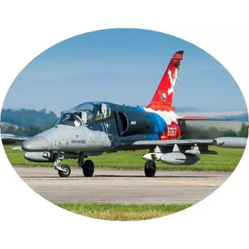 Nášivka Nažehlovačka s letadlem L39 ALBATROS (digitální nažehlovačka )