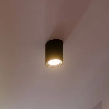 Osvětlení Nordlux Stropní bod LED Landon Smart, černý, výška 14 cm černá 1 x 7 W LED - Doprava zdarma