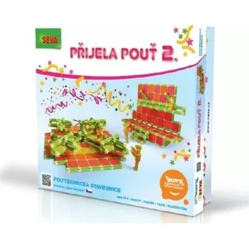 ostatní stavebnice Stavebnice SEVA Přijela pouť 2 – plastová sada 693 dílků