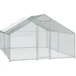 Juskys 51423 stříbrný 3 x 4 x 2 m