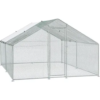 Juskys 51423 stříbrný 3 x 4 x 2 m