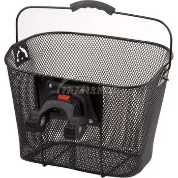 Košík na láhev Košík přední ocelový na řidítka s držákem Clip-on