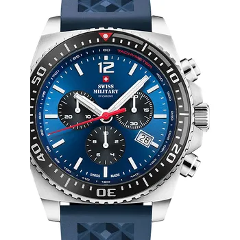Hodinky Swiss Military SM34093.06 Sport Chronograph 45mm 10ATM
