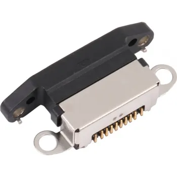 Náhradní díl pro mobilní telefon Nabíjecí port pro iPhone 14 Pro / 14 Pro Max ORI - Černý