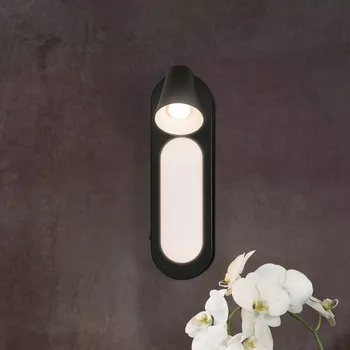 Lampička LEDVANCE LED nástěnné svítidlo Neptune, 1 bod, vypínač, černé černá LED 13 W celkem - Doprava zdarma