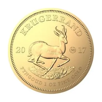 Sběratelství 1 unce zlatá mince Krugerrand 2017 - 50 Jahre Jubiläum