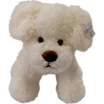 plyšák Krémový plyšový pejsek