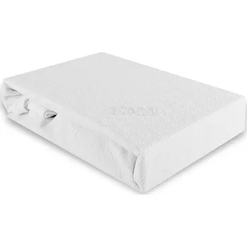 Prostěradlo Plachta ložní bílá froté EMI: Prostěradlo 90(100)x200