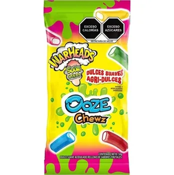 Bonbon Warheads Ooze Chewz Kyselé Ovocné Mini Pendreky PO EXPIRACI (50 g)