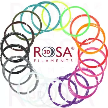 Filament 3D PEN PACK ROSA3D PLA MIX COLOURS 1,75 mm 22 x 5m