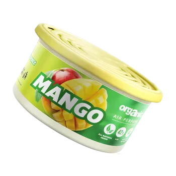 Vůně do auta Vůně do auta Organic plechovka s víčkem Mango 42 g