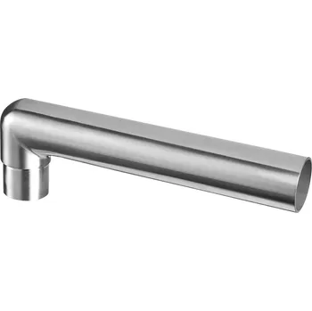 Zábradlí Rohová spojka, 90° na 180° Rohová spojka, 90° na 180°, trubka O33,7 x 2 mm, nerez. ocel 304, kartáčovaná