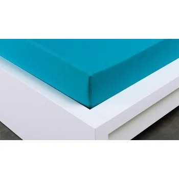 Prostěradlo Jersey prostěradlo Exclusive dvojlůžko - tyrkysové 160x200 cm