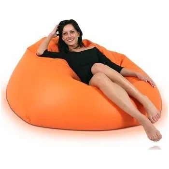 Sedací pytel Sedací vak koule oranžová EMI