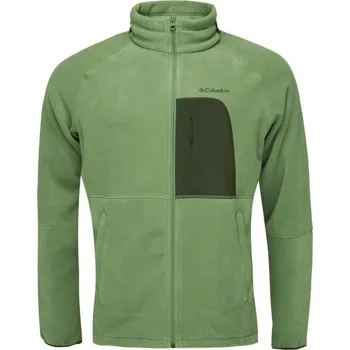 Pánská mikina Pánská outdoorová mikina Columbia RAPID EXPEDITION II FULL ZIP FLEECE XXL Zelená, Tmavě zelená
