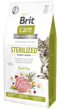 Krmivo pro kočku Brit Care Cat Adult Grain-Free Sterilized Immunity Support Fresh Pork 7 kg