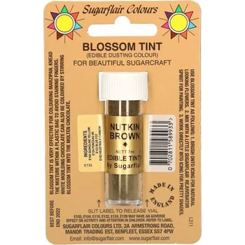 Potravinářské barvivo Jedlá prachová barva nutkin brown 7ml - Sugarflair