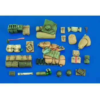 Plastikový model Royal Model 1/35 Stowage M3A3 Stuart-WWII