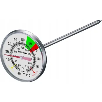 Kuchyňský teploměr Teploměr na mléko s klipem