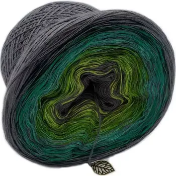 Příze Zelené trávy domova 3nitka (Lady dee Traumgarne Green gras of home)