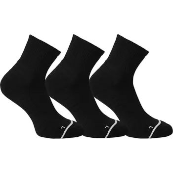 Pánské ponožky Skechers Premium Basic Trainers Socks Black Mens 8-12