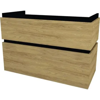 Koupelnový nábytek Koupelnová skříňka pod umyvadlo Devo Viva 2.0 ořechovec 97 x 66 x 44 cm VV2-SU2S98x66-P71