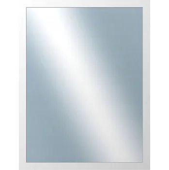 Zrcadlo DANTIK - Zrcadlo v rámu 70x90 | 4020 bílá