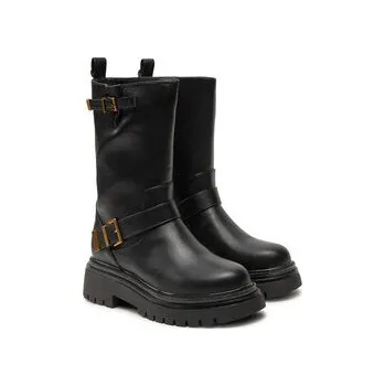 Dámské kozačky Polokozačky TWINSET 242TCP042 Černá 35