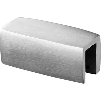 Svorka na sklo, MOD 55, pro schodiště Svorka na sklo, MOD 55, pro schodiště, spodní, bez gumové vložky, nerez. ocel 316, kartáčovaná
