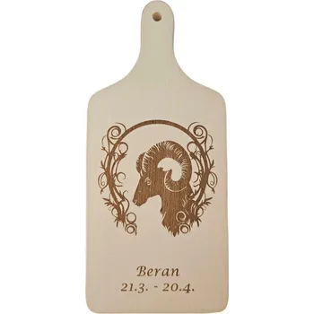 Kuchyňské prkénko IDARY Dekorační kuchyňské prkénko znamení – Beran