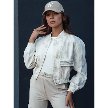 Dámská cargo bunda Dámská bunda DSTREET SERRO BÉŽOVÁ S