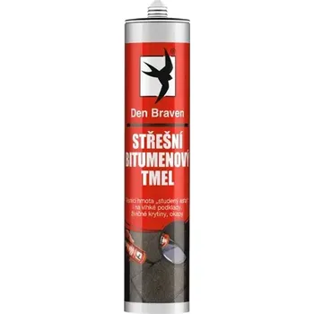 Stavební chemie Den Braven Střešní bitumenový tmel černý 310 ml