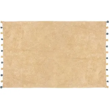 Koberec KOBEREC DĚTSKÝ velký BÉŽOVÝ měkký 100x150 cm BOHO