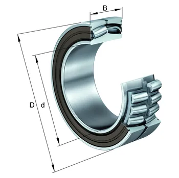 24024-BE-XL-2VSR-H40-C3 FAG Soudečkové ložisko