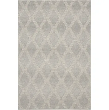 Koberec Vlněný koberec Agnella Noble Arka Světle Šedý - 80 x 160 cm