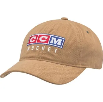 Kšiltovka CCM Kšiltovka CCM Vintage Corduroy Slouch SR, Barva BEG 490368