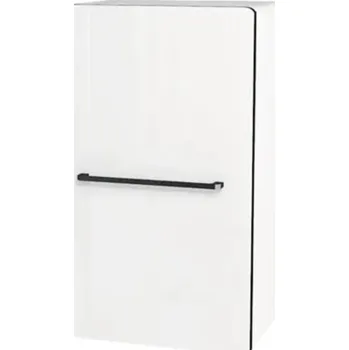 Koupelnový nábytek Koupelnová závěsná skříňka Devo Sonus 2.0 levá bílá 38 x 63 x 30 cm SO2-SW1DL38x63-F01