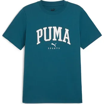 Pánské tričko Pánské Tričko s krátkým rukávem PUMA PUMA SQUAD BIG GRAPHIC TEE 68179122 – Tyrkysová L