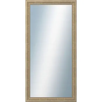 Zrcadlo DANTIK - Zrcadlo v rámu 60x120 | KŘÍDLO malé zlaté patina