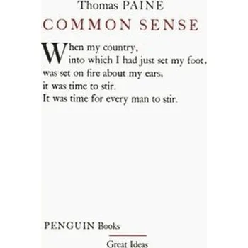 Populárně naučná literatura pro dospělé Common Sense - Paine Thomas