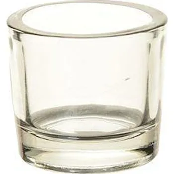 Svícen DUIF Skleněný svícen na čajovou svíčku ESPEN 6cm
