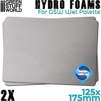 Green Stuff World Hydro Foams x2 do Wet Palette (Green Stuff World)