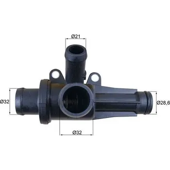 Automobilové těsnění Termostat, chladivo MAHLE TH 45 87