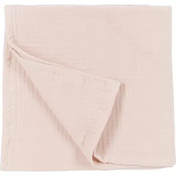 Dětská deka Meyco Mušelínová deka 140x200 - Soft pink