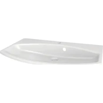 Umyvadlo na skříňku Devo Vena 2.0 mineralní mramor bílá 80,5 x 50 UM-VENA2.0-80