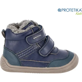 Chlapecká zimní obuv Protetika - zimní barefoot boty TYREL marine - zateplené - TOP AKCE! Veľkosť: 21