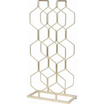 Stojan na víno Stojan na víno Home Styling Collection 48x23x11 cm zlatý