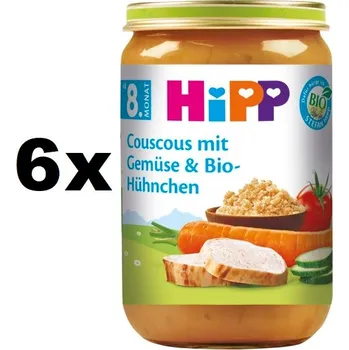 Hipp Příkrm od 8 měsíců 1320 g kuřete, zelenina